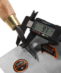 Narrow Bucket Pro Grade Heavy Duty Brick Trowel With Wooden Handle Square Tip For Bricklaying 7 Inch 180mm Solid Forged Steel Blade