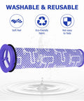 Beast Mode Replacement Filter Set For DC41 And Other Vacuum Models, showcasing washable post-filter with eco-friendly fabric.