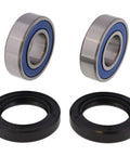 Honda Wheel Bearing Seal Kit That Hooks You Up With Triple Lip Seals and Stainless Garter Spring, ABEC 3 High Speed Bearings Included
