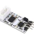 RS485 Temperature And Humidity Sensor Module With 12V Power For Industrial Monitoring, Compact Bus Module With Easy Wiring And Stable Signal, Perfect For Real Time Environmental Tracking In Electronics Projects. PCB module with pin headers and terminal block