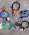 Five Switch Transfer Case Position Switch Set For Montero Pajero ABS Replacement Direct OEM Fit Easy OEM Style Upgrade That Restores Accurate Gearshift Position Sensing For High Center Differential Lock And Center Low Range. Five wired sensors with connectors