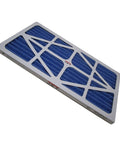 24x12x1 Electrostatic Outer Air Filter For AFS-1000B And AFS-1000C, 5-Micron Filtration with white cardboard frame, angled view.