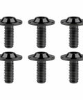Premium Titanium Torx Head M6 Bolts Set For Bikes Motorcycles And Cars With 10mm 15mm And 20mm Lengths Black Pack Of Six