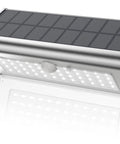 Lit Up Outdoor Solar Lights With IP65 Waterproof Build 1100 Lumens Wireless LED Motion Sensor Flood Light Aluminum Housing 1 Pack