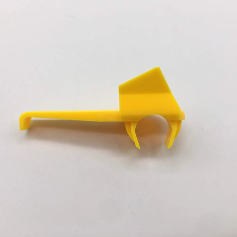 Yellow nylon piece from Beefy Pro Grade Insert Kit For Tire Changer Duck Head Mount Demount Tools Nylon Rim Edge Protector And Wheel Guard