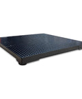 Straight Up Heavy Duty Floor Scale 60 X 84 Inch Platform Digital Pallet Scale 20000 Lbs Capacity steel surface for industrial use.