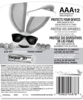 Top Shelf Triple A Alkaline Batteries Eight Pack with package design and protective features for long lasting performance.