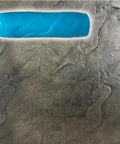 Durable Polyurethane Concrete Texture Roller For DIY And Pro Grade Projects 3 By 3 By 9 Inches Texturing Tool for Walkways