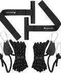 Heavy Duty Tie Down Straps With Quick Loop Anchors for Roof Racks Bow and Stern Canoe Boat Transport Secure Trunk or Car Roof 2 Pack