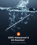 Ultra Thin Wireless Meat Thermometer With 0.5 Second Instant Read Digital Food Thermometer 600ft Bluetooth Range in water