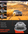 Beefed Up Front Wheel Bearing And Hub Assembly For Volkswagen And Audi 2015 2023 with high-load capacity demonstration image.