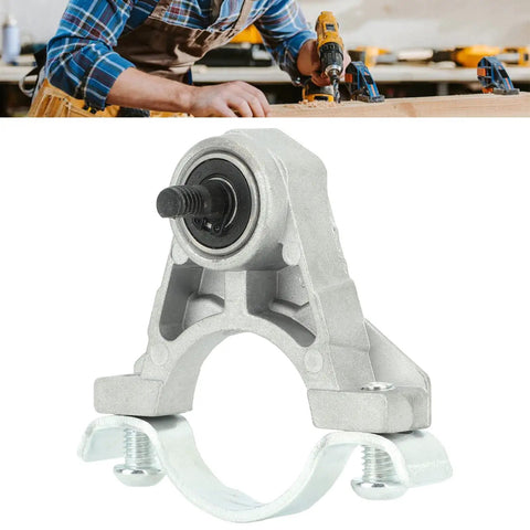 Pro Grade Angle Grinder Conversion Head Kit Engineered For Rapid Copper Motor Cooling And No Sweat Quick Release functionality for efficient tool use.