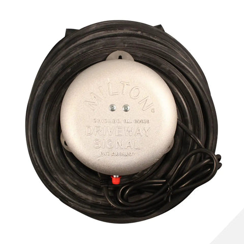 Driveway Signaling Bell Kit Self Contained Pneumatic Alert System With 6 Foot Cord Includes Bell Hose And End Plug Made In USA Durable