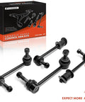 Set Of Four Front And Rear Sway Bar Links Kit For Toyota 4Runner 2003-2022 FJ Cruiser 2007-2014 And Lexus GX470 2003-2009 Without Kinetic Dynamic Suspension Stabilizer Link Upgrade shown with packaging