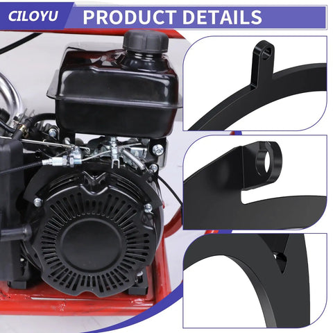 Throttle Control Linkage Bracket Kit Compatible With Predator 79cc 3HP OHV And Lifan 154F Engine details and close-up