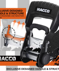 Heavy Duty Ratchet Straps With Padded Handle 5280 Lb Break Strength One Point Six Inch Wide Tie Down Straps ergonomic handle