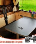 Beefy Heavy Duty RV Cabinet Door Hinges With Hydraulic Soft Close on camper table