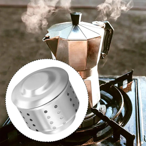 Moka Pot Guard 304 Stainless Steel Anti Splash Valve That Prevents Coffee Splashing And Keeps Countertops Clean No Mess