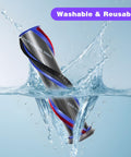 Upgrade High Torque Beefy Brush Head Replacement Vacuum Head submerged in water showcasing its washable and reusable feature