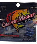 Crappie Magnet 15 Piece Fast Lane Fishing Gear Set With Soft Plastics For Crappie Fishing packaging featuring assorted lures.