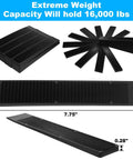 48 Pack Heavy Duty Plastic Composite Shims For Furniture Doors Toilets And More Weatherproof Leveling Wedges