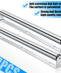 Heavy Duty Boat Trailer Rollers Set of 4, 1.5 Inch Diameter Stainless Steel Conveyor Rollers With Galvanized Brackets