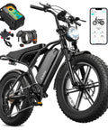 Dope Adult Electric Bicycle Built Around A Sturdy 48V 15Ah Removable Battery And Snappy 750W Motor delivering raw speed with fat tires.
