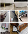 Level Up Your Space With These Legit 4 Pack Cylinder Furniture Legs Featuring A Secure M8 Screw Base For Dressers Beds And Coffee Tables Solid Aluminum Support Feet in various installations.