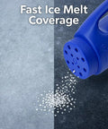 Heavy Duty Hand Held Spreader With Adjustable Hole Size For Seeds Fertilizer Salt Ice Melt And Pest Control Granules 2 Liter Capacity