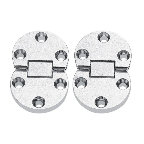Tough As Nails Heavy Duty Zinc Alloy Table Flap Hinges 2 Pack Self Supporting Folding Hinge for flap tables with 10kg capacity.