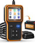 OBD2 Scanner With Upgrade Battery Tester, Diagnostic Tool for cars and trucks with Voltage Test feature displayed