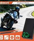644cc CDI Module Box Replacement For Honda NX650 XR650L ignition control unit with ABS body next to motorcycle on road