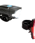 Swift 500 Front Bike Light and Sabre 110 Rear Light Combo Pack Easy to Install USB Rechargeable Bicycle Headlights LED Front Light Water Resistant for Road Cycling and Commuting Safety Night Ride Ready.