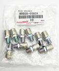 Heavy Duty Rear Differential Breather Plug For Toyota Tacoma Tundra 4Runner Camry Corolla Cressida Sequoia FJ Cruiser Pickup, 10-piece set in sealed package.