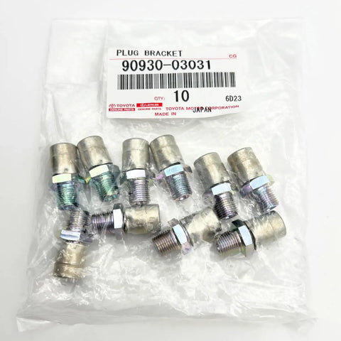 Heavy Duty Rear Differential Breather Plug For Toyota Tacoma Tundra 4Runner Camry Corolla Cressida Sequoia FJ Cruiser Pickup, 10-piece set in sealed package.