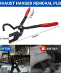 Heavy Duty Exhaust Hanger Kit With Removal Tool For Cars Trucks And SUVs 17 Piece Universal Rubber Muffler Hanger Replacement