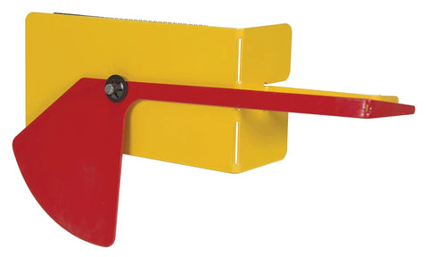Forklift Level Gauge For Steel Fork Truck High Visibility Indicator In Yellow And Red, FRK LVL 9-1/4 In By 2-5/8 In By 5-1/16 In