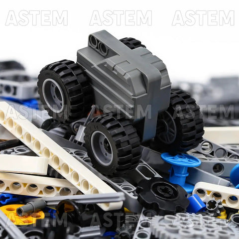 All In One 500 Plus Technic Parts Kit With Regular Sized Bricks Bushings Pins And Gears For EV3 Projects And STEM DIY