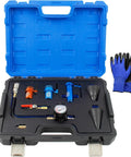 Ktprot Transmission Fluid Drain And Flush Kit For Mercedes Benz 722 6 722 9 Sl600 C230 And BMW 525i 530i 330i Complete Set For Quick Car Maintenance, blue case with gloves