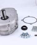 2 To 1 Reduction Gearbox With Wet Clutch ASU000631-B For Honda GX270 GX390 Engines, 25mm Shaft, Includes Bolts And Parallel Key on white