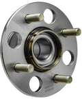 Side view of Pair Rear Wheel Hub And Bearing Assembly For Honda Civic 2001 To 2005 And Acura EL 2001 To 2005 4 Lug With ABS Replacement Kit Premium Quality Direct Fit Includes Two Hubs For Quick And Solid Install