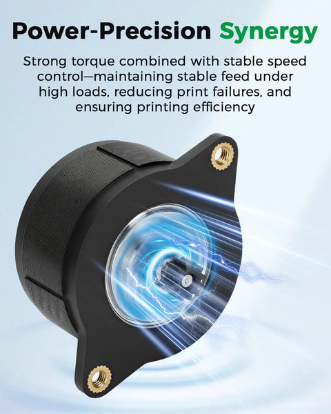 Power-Precision Synergy of K2 SE Extruder Stepper Motor Replacement for 3D Printer, 36-20_E Axis, High Torque Drive with 12-Tooth Gear