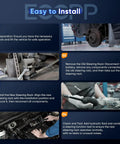 Easy to install steps for Toyota Sienna 3.0L Hydraulic Power Steering Rack And Pinion Assembly Replacement 1998-2003
