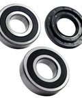 Premium Heavy Duty Rear Drum Bearing And Seal Kit For Lg Kenmore Front Load Washers Replaces 4280 En Models, includes metal bearings and seal.