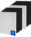 Replacement Filter A For Winix PlasmaWave Air Purifiers C535 5300 5300-2 6300 6300-2 P300 AM90 C909 9800 with HEPA and carbon filters