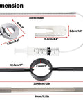 Dimensions of Motorcycle Fork Service Kit With Oil Level Tool Fork Spring Compressor And Damper Rod Bleed Tool Three Piece Fork Set