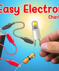 Easy Electronics Kit Bundle With Paperback Handbook And ProTechTrader Component Pack For STEM DIY Projects cover image