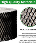 4 Pack HWF62 Humidifier Filter Compatible With Holmes And Sunbeam Humidifiers SCM1100 SCM1701 SCM1702 HM1701 mesh texture