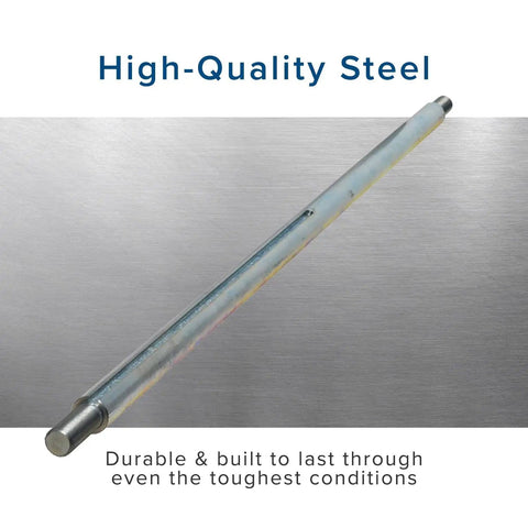 Heavy Duty 36 Inch Go Kart Axle Rod With One Inch Diameter And Three Quarter Inch Step Down Plus Fine Thread On Each End