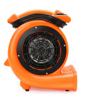 Beast Air Mover Carpet Dryer With Half HP Motor Dual Speed Industrial Floor Fan Orange Carpet Drying Tool And Floor Blower High CFM